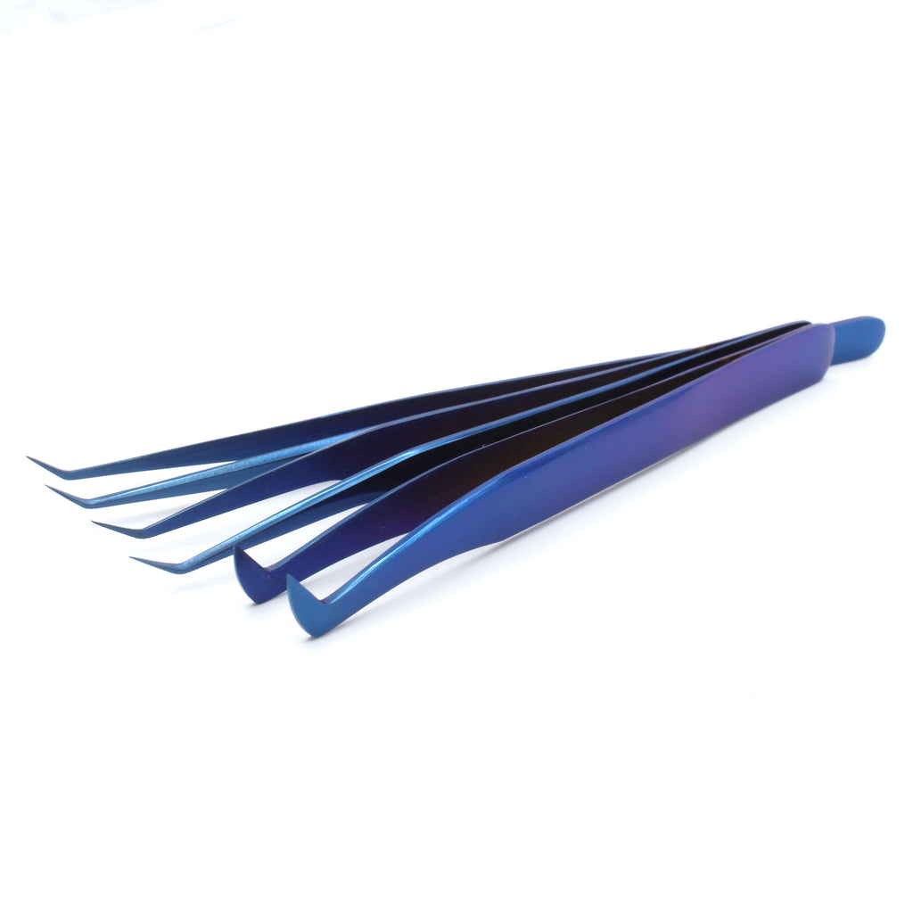 Pinzetten Set in Blau